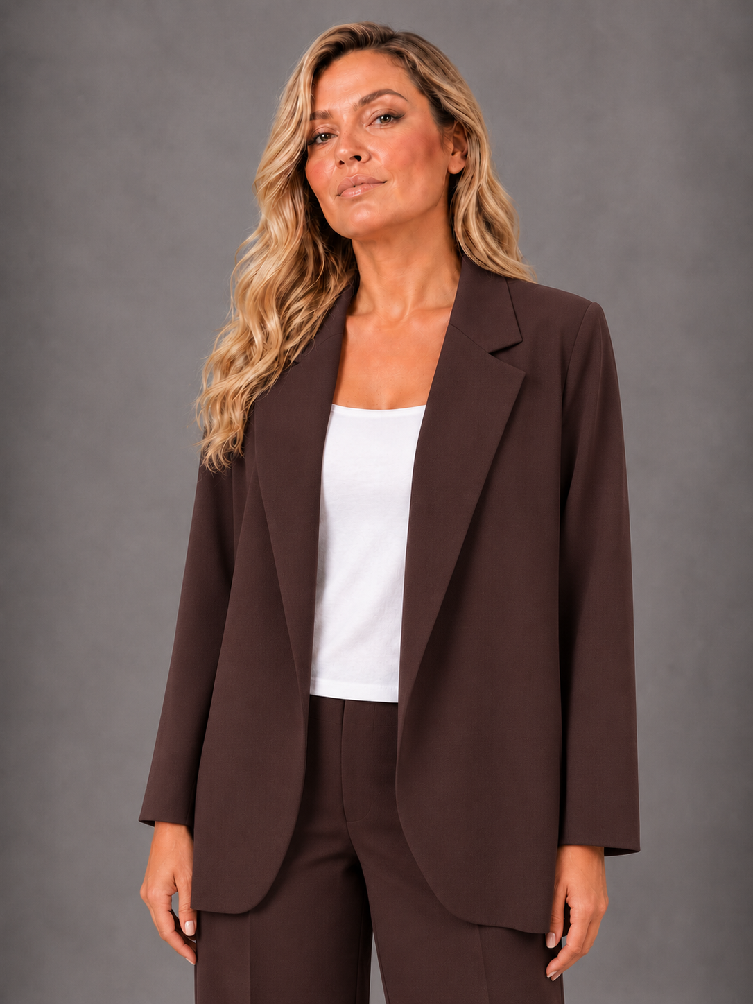 Blazer- Nero/Marrone