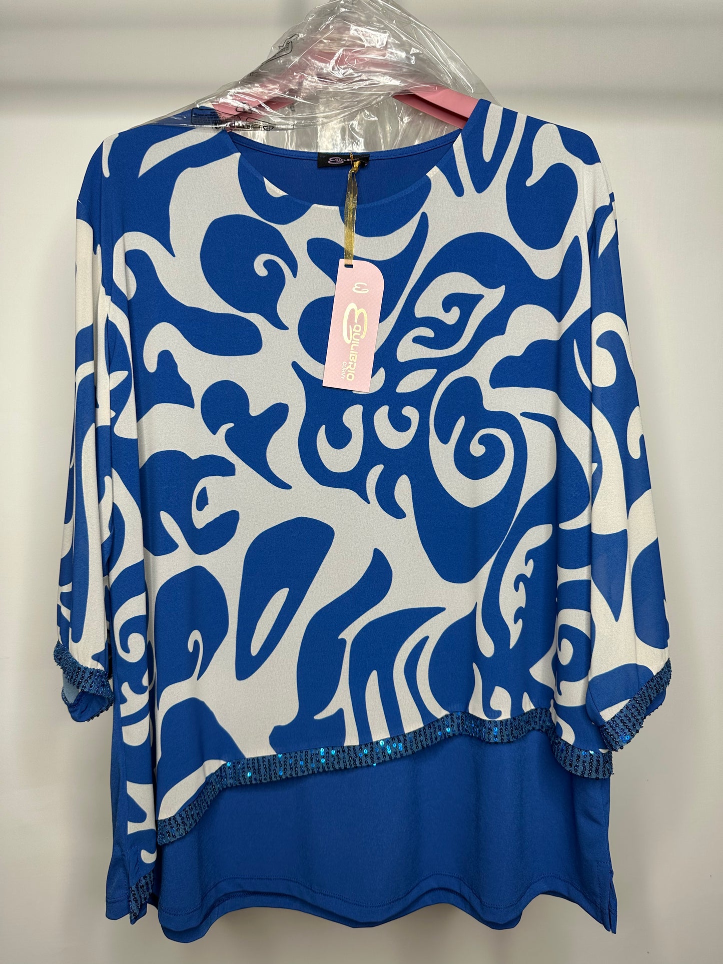 Casacca Calibrata, Equilibrio - Blu
