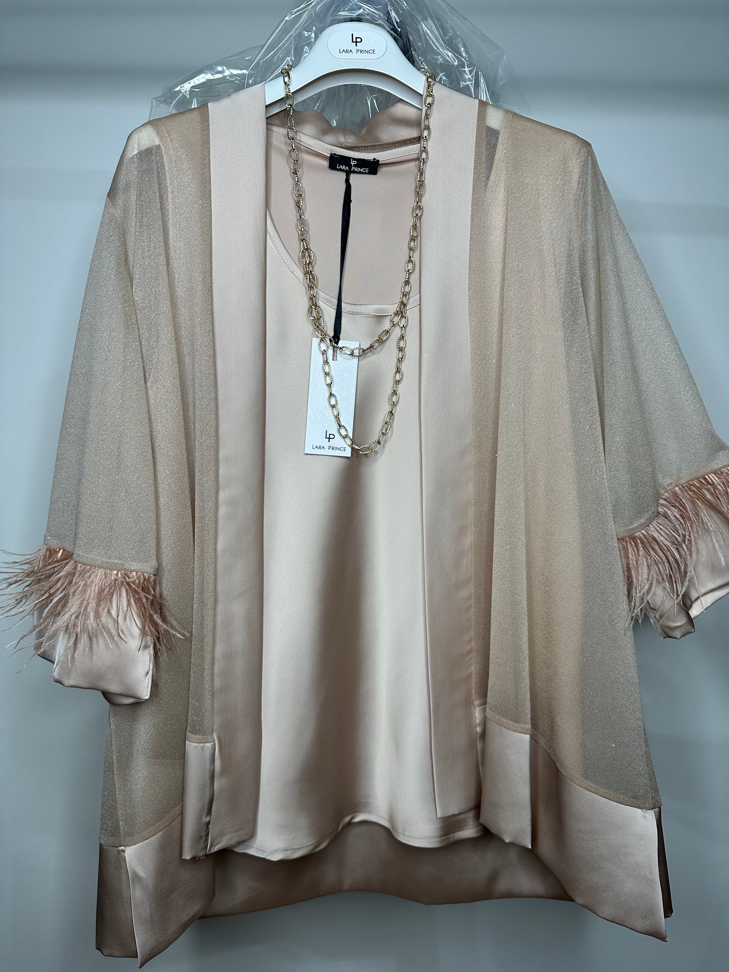 Twin-set con Collana - Oro
