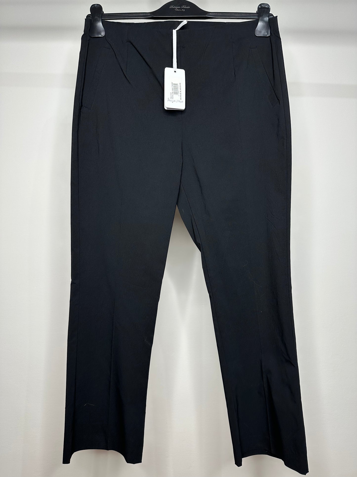 Pantaloni a Trombetta di Cotone - Nero/Blu