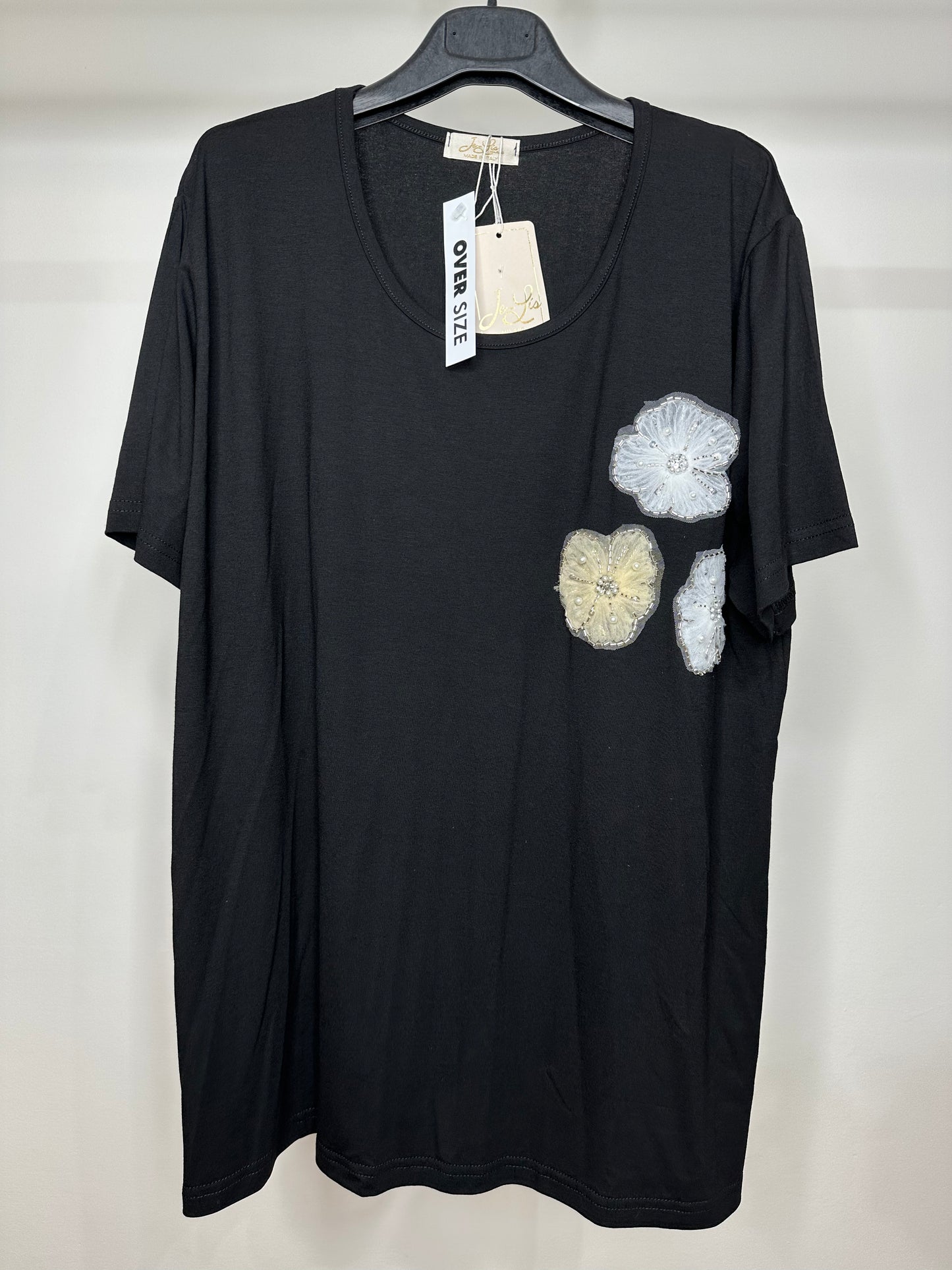 Maglia Over - Blu/Nero