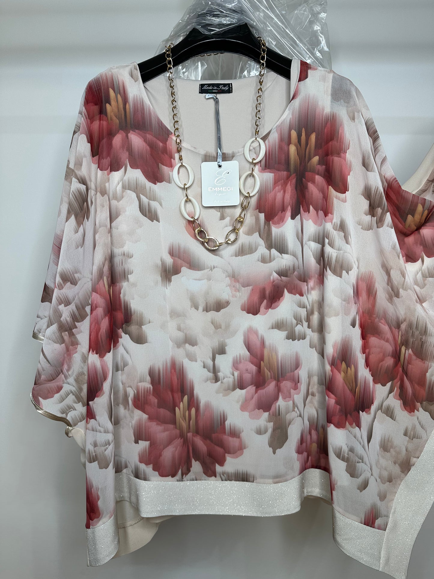 Casacca con Collana - Rosa
