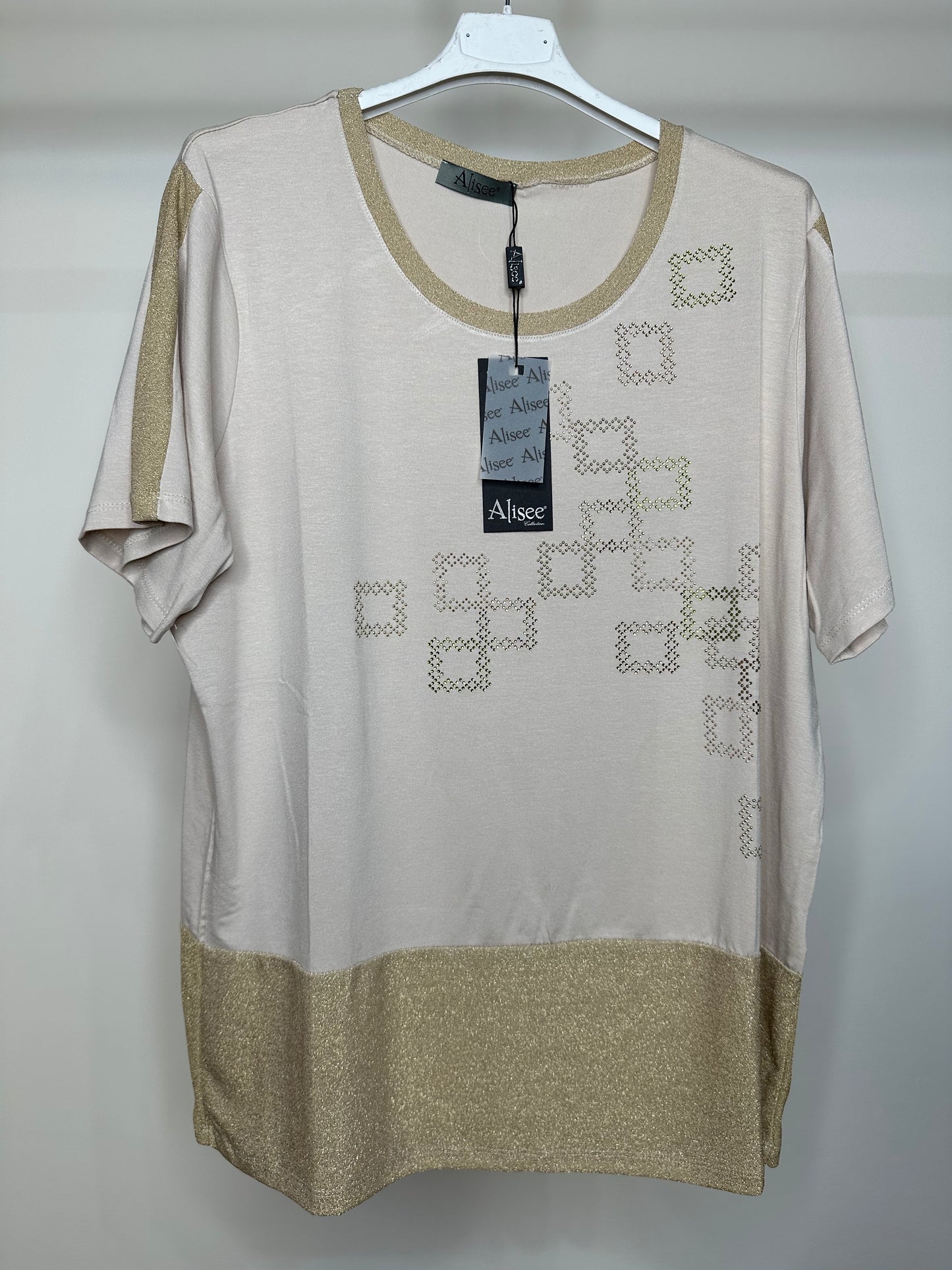 Maglia Quadri - Blu/Beige