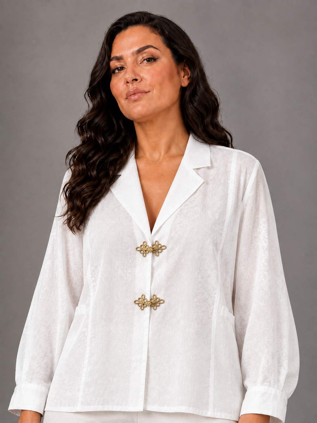 Camicia- Bianco/Nero