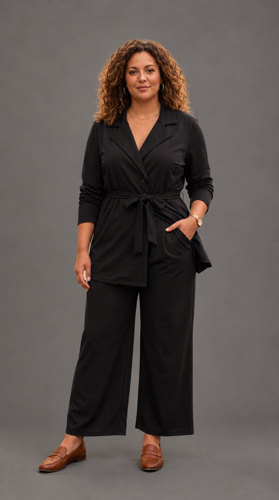 Tailleur - Marrone/Nero/Bordeaux