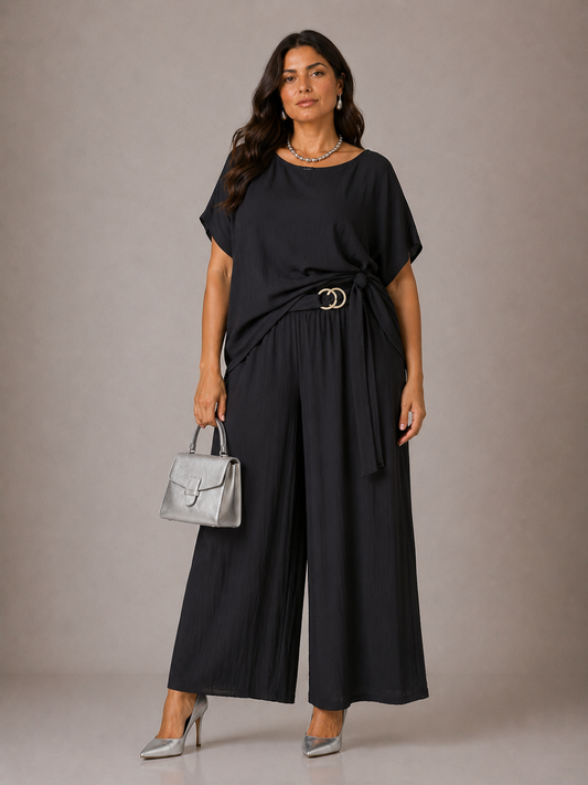 Completo di Cotone - Nero