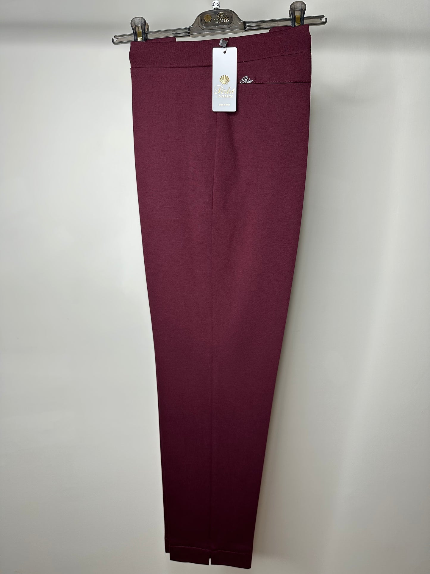 Pantaloni Punto Milano, Perla - Nero/Bordeaux/Marrone/Blu/Verde