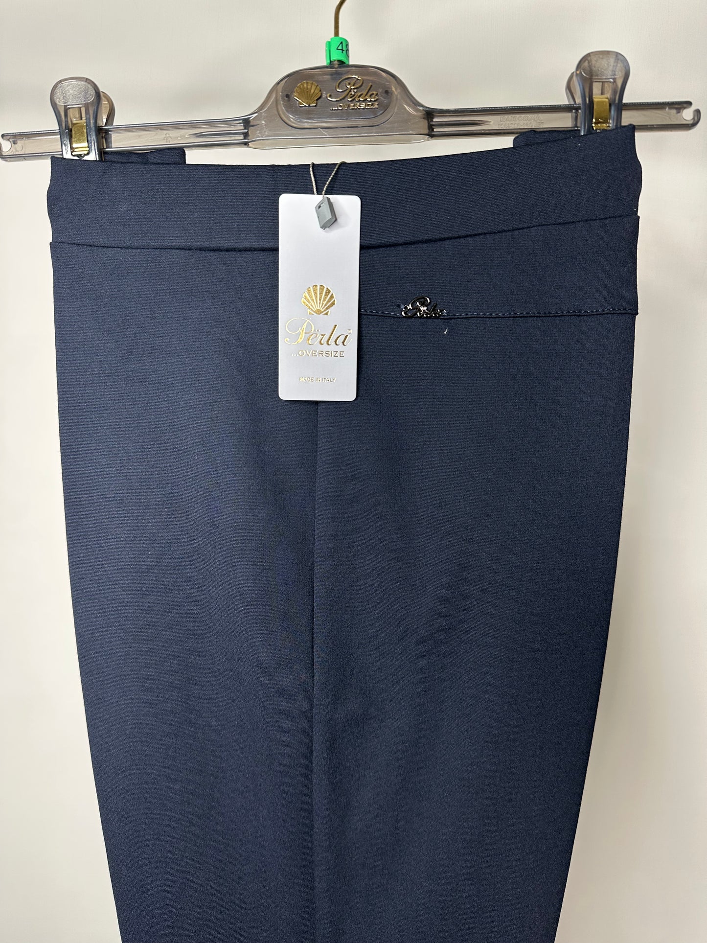 Pantaloni Punto Milano, Perla - Nero/Bordeaux/Marrone/Blu/Verde