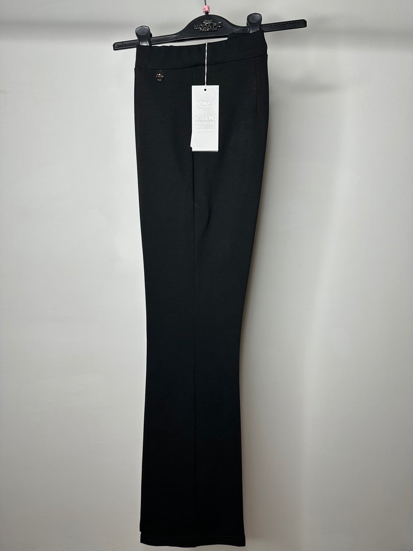 Pantaloni a Zampa, Punto Milano, Moda Più - Bordeaux/Nero