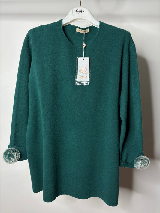 Maglia con Applicazione, Chika - 4 Colori