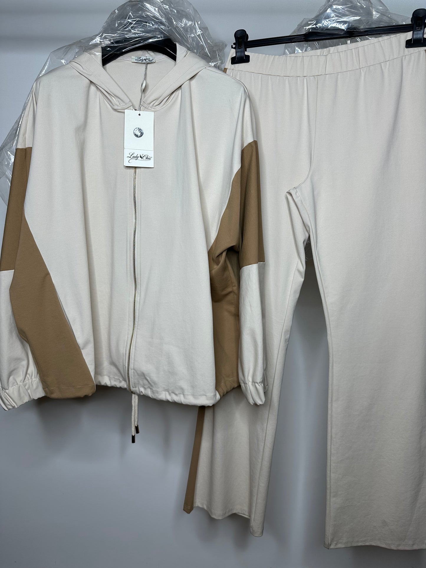 Tuta Completa, Lady Chic - Beige