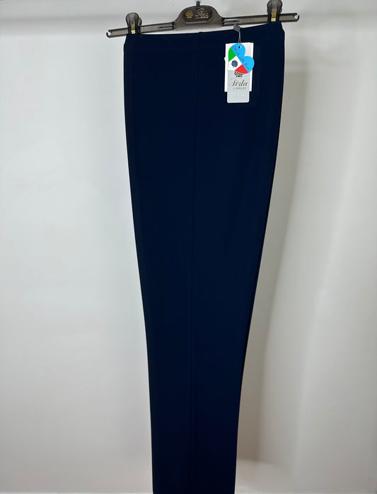 Pantaloni Calibrati, Perla - Blu/Nero