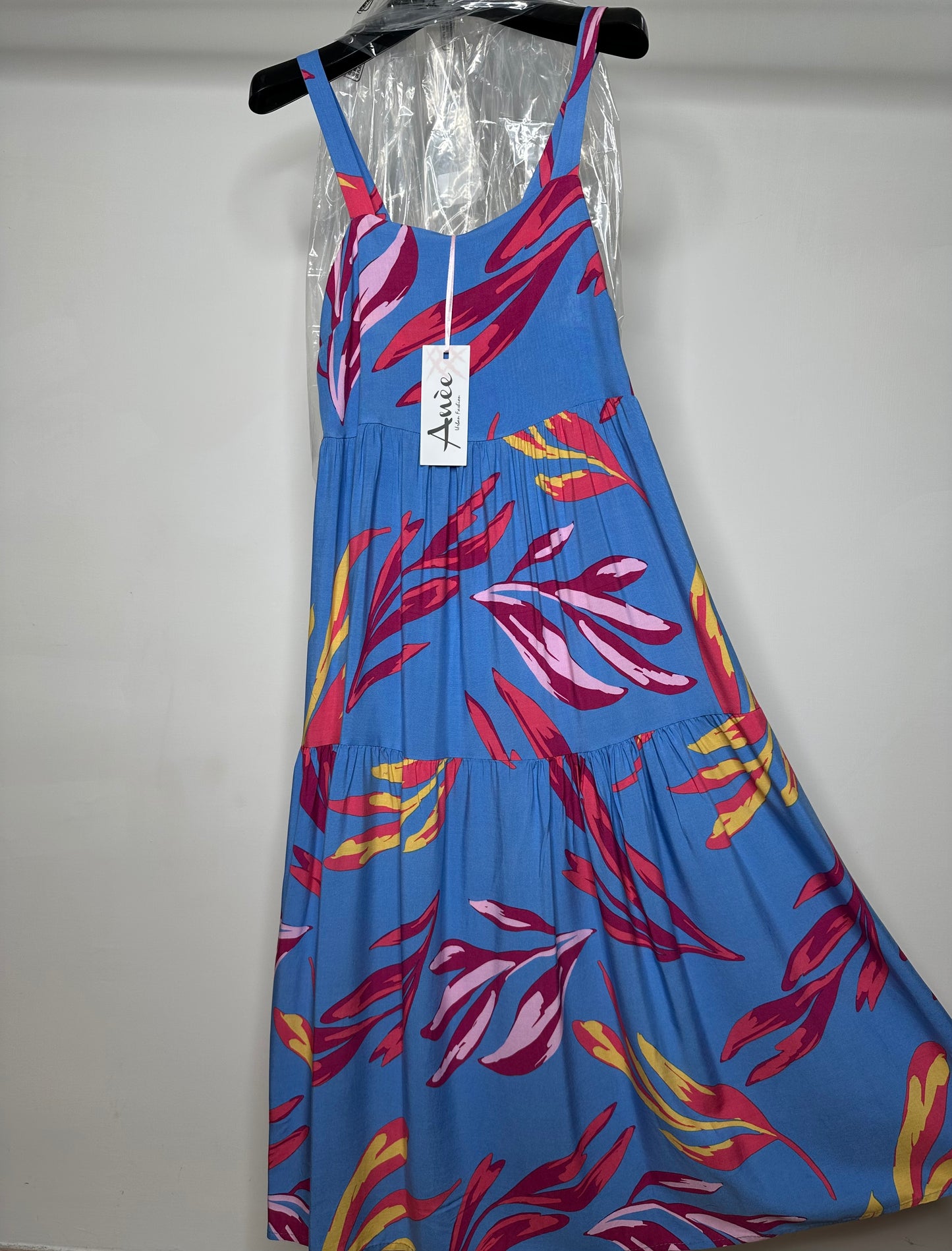 Vestito Fantasia, Anèe - Blu/Nero/Bianco
