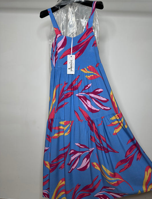 Vestito Fantasia, Anèe - Blu/Nero/Bianco
