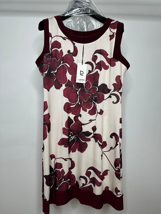 Vestito Fantasia, Lybido - Bordeaux/Blu