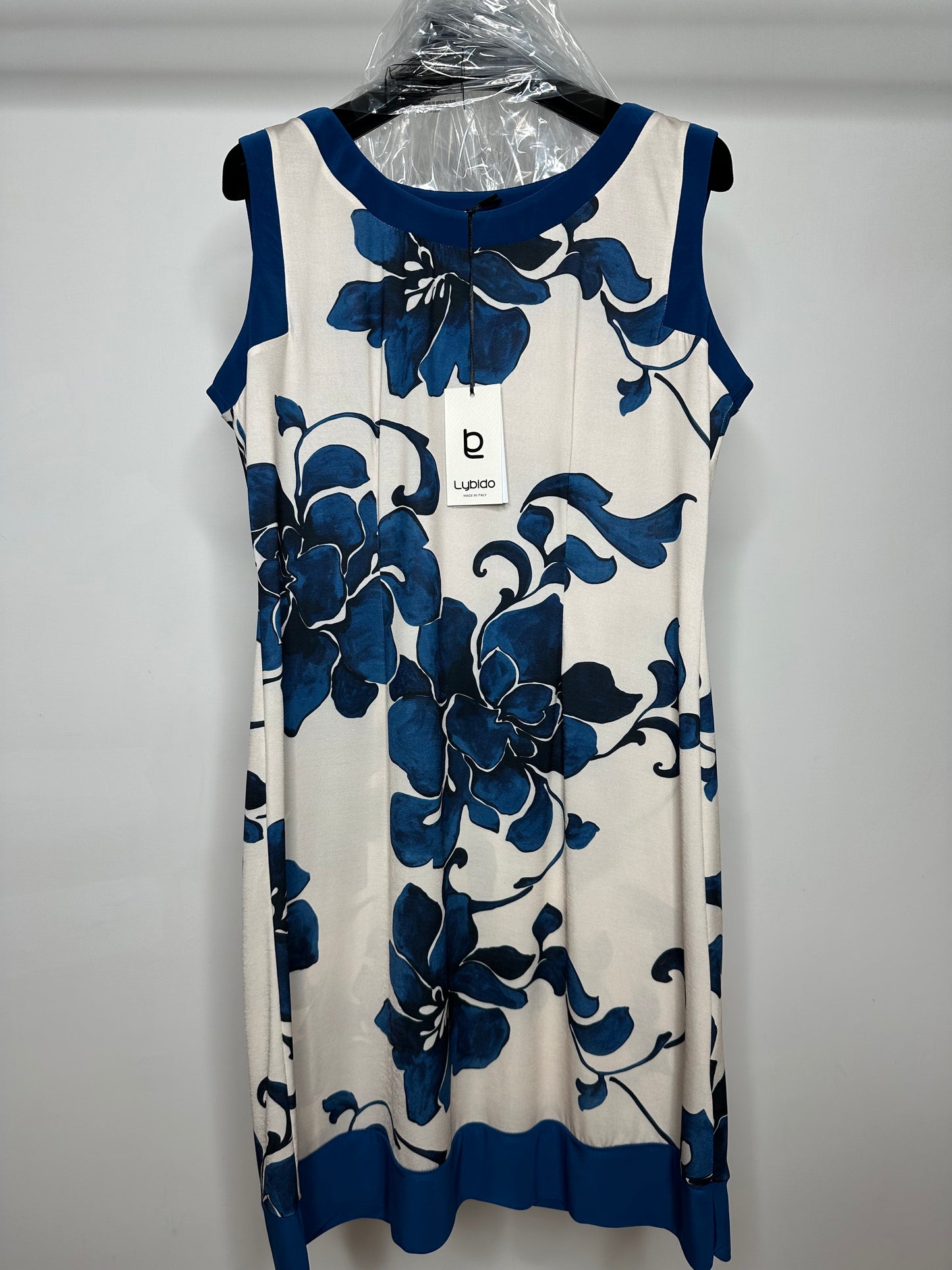 Vestito Fantasia, Lybido - Bordeaux/Blu