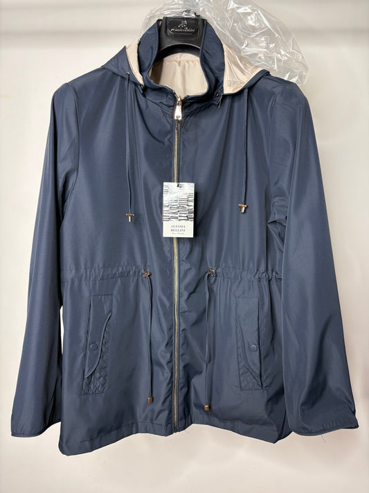 Sahariana Calibrata con Cappuccio, Alessia Bellini - Blu