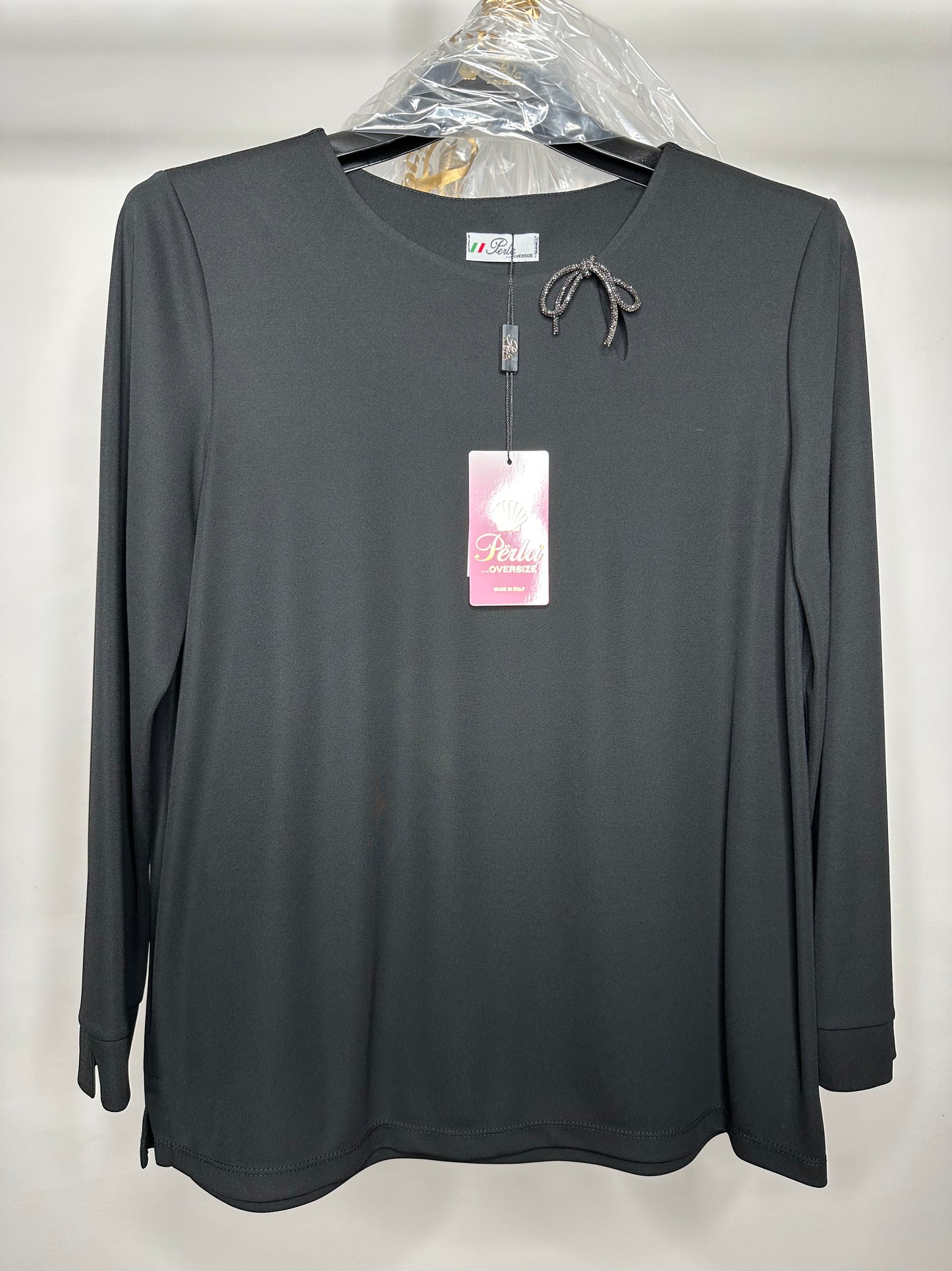 Maglia Perla - Nero