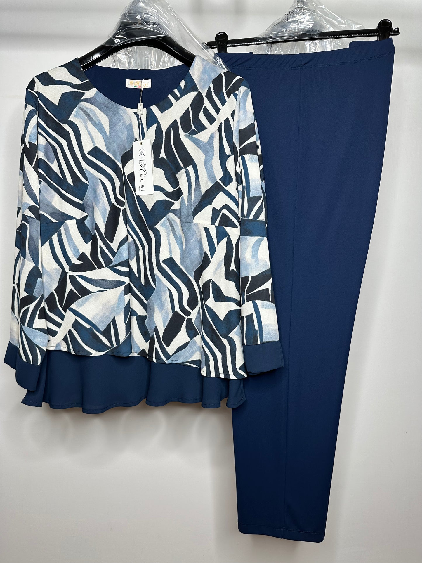 Completo Calibrato con Pantaloni, Racal - Blu