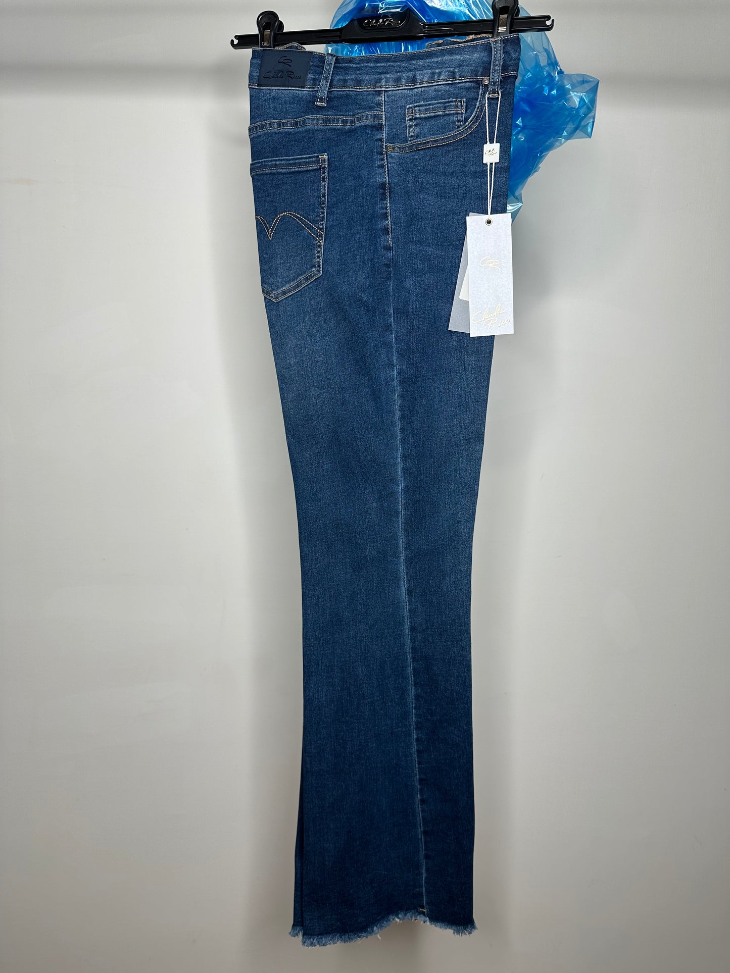 Jeans a Zampa Sfrangiato, Claudia Ricci - Jeans