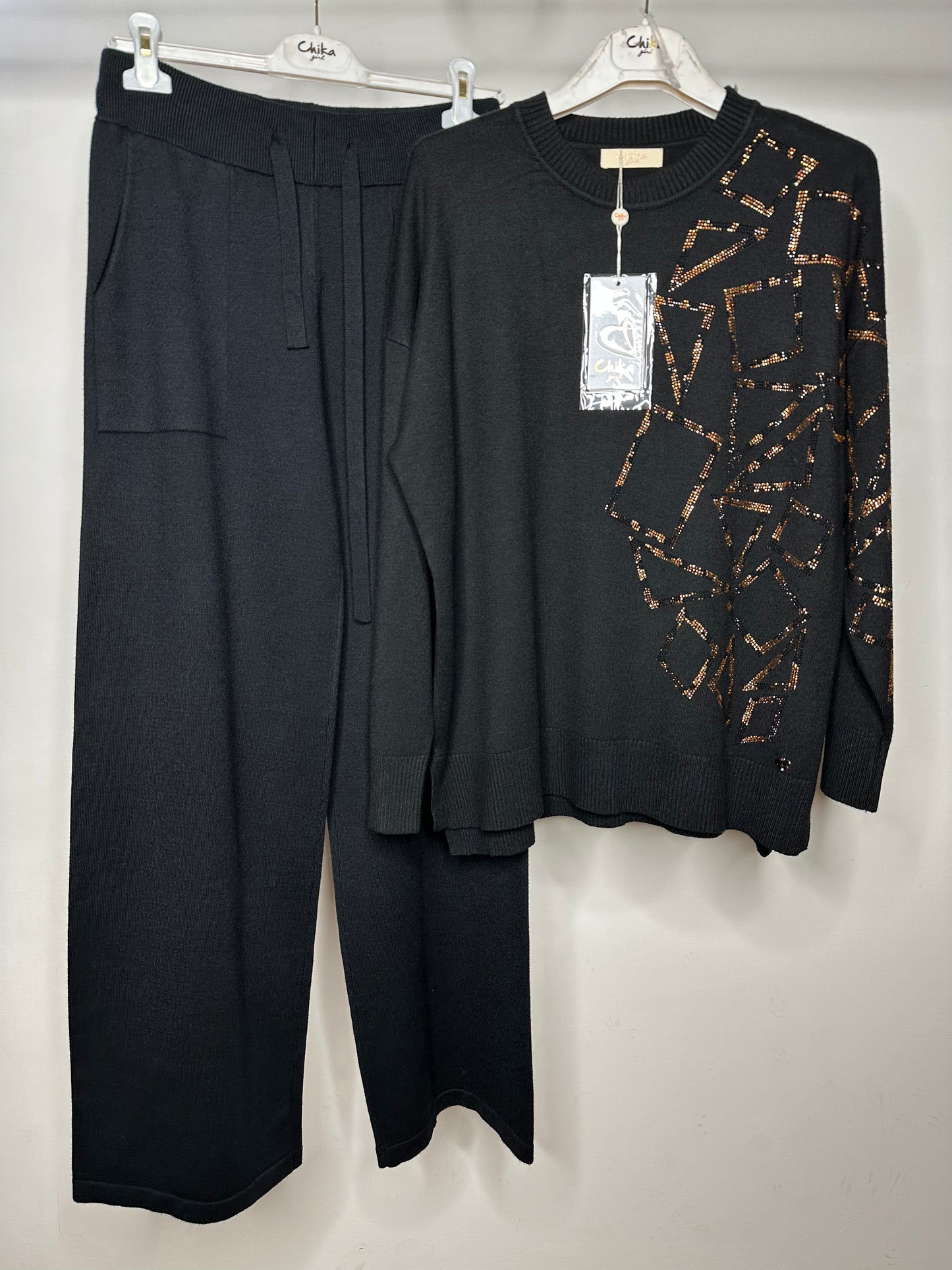 Coordinato Chika - Nero