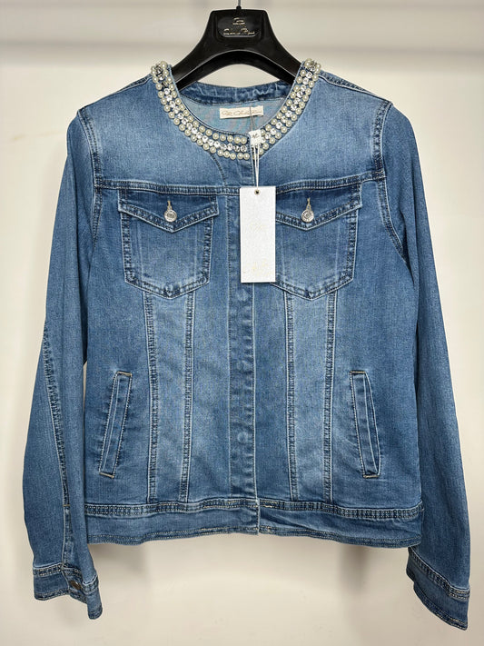 Giubbino con Perline, Claudia Ricci - Jeans