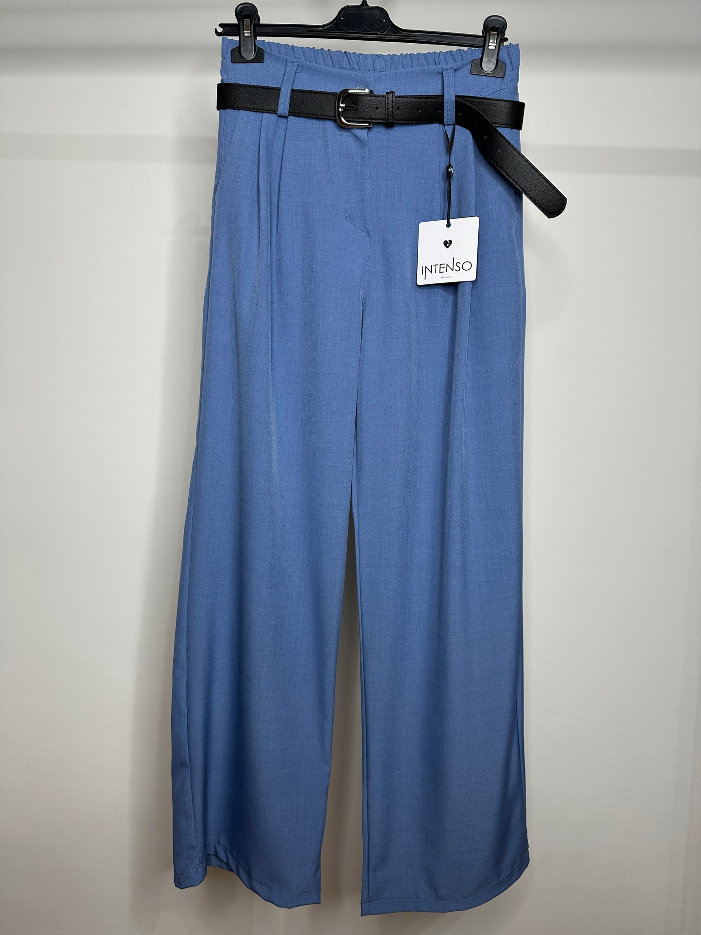 Pantaloni con Cintura, Intenso - Azzurro/Blu