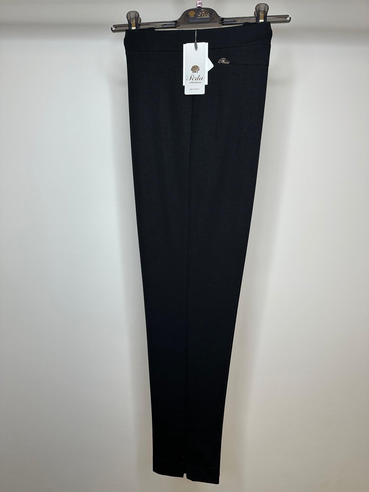 Pantaloni con Placchetta, Perla - Blu Navy/Nero/Blu/Fango