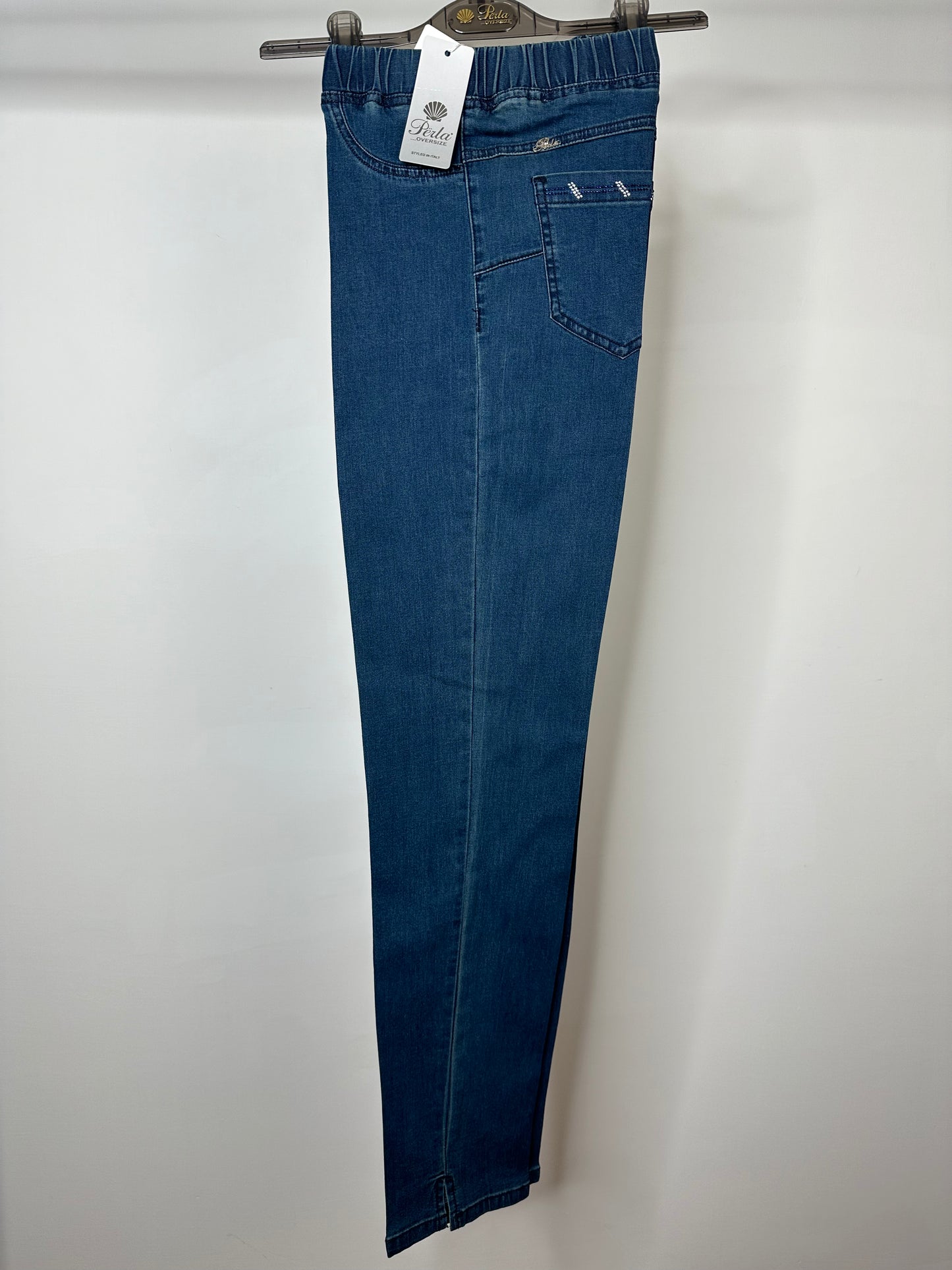 Jeans Elastico, Perla - Jeans