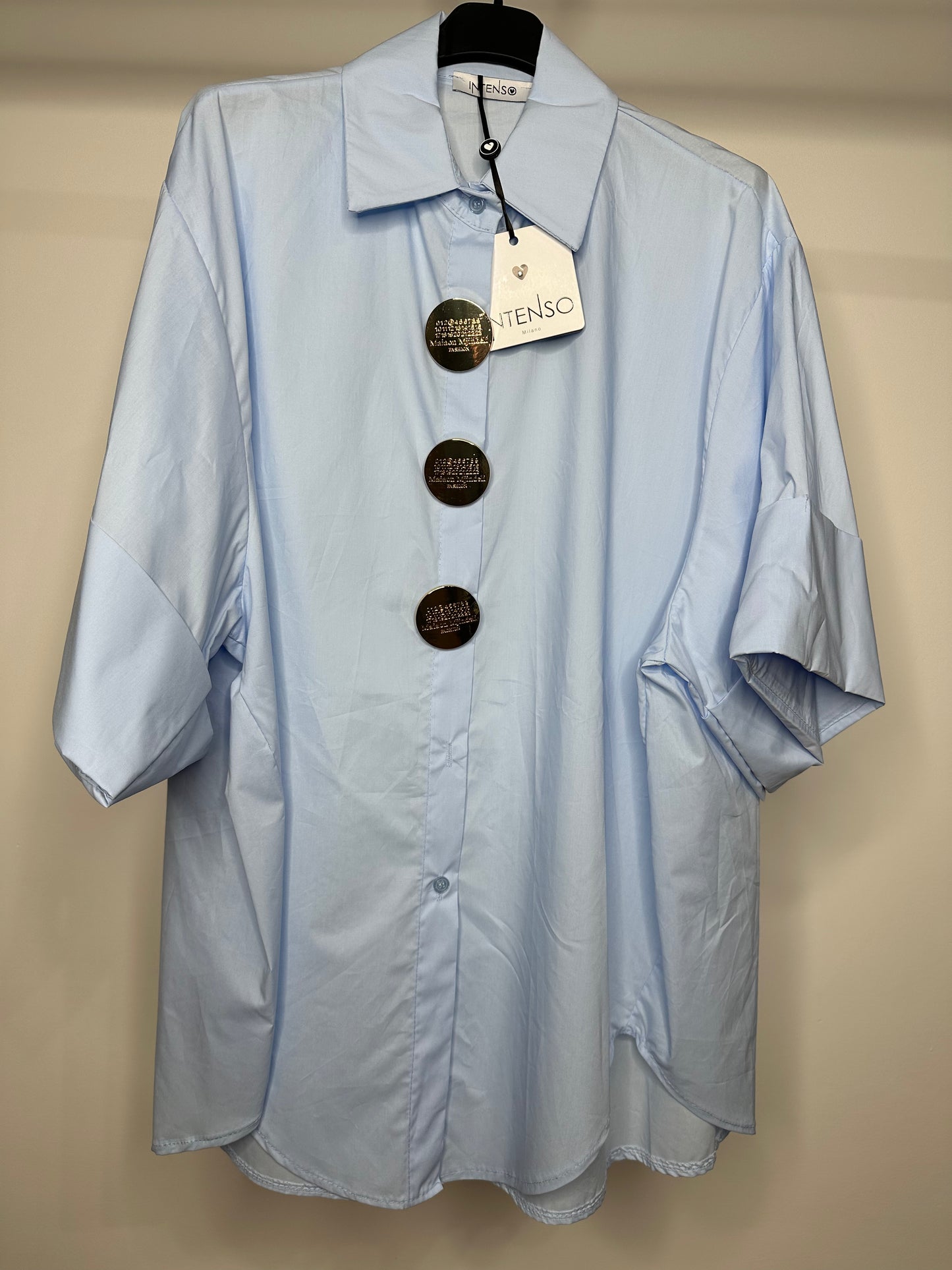 Camicia Tre Bottoni - Verde/Azzurro/Sabbia