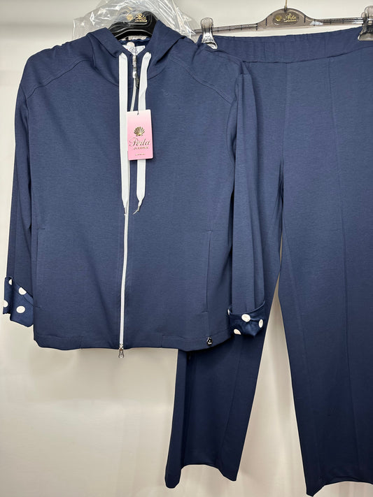 Tuta Completa con Cappuccio - Blu