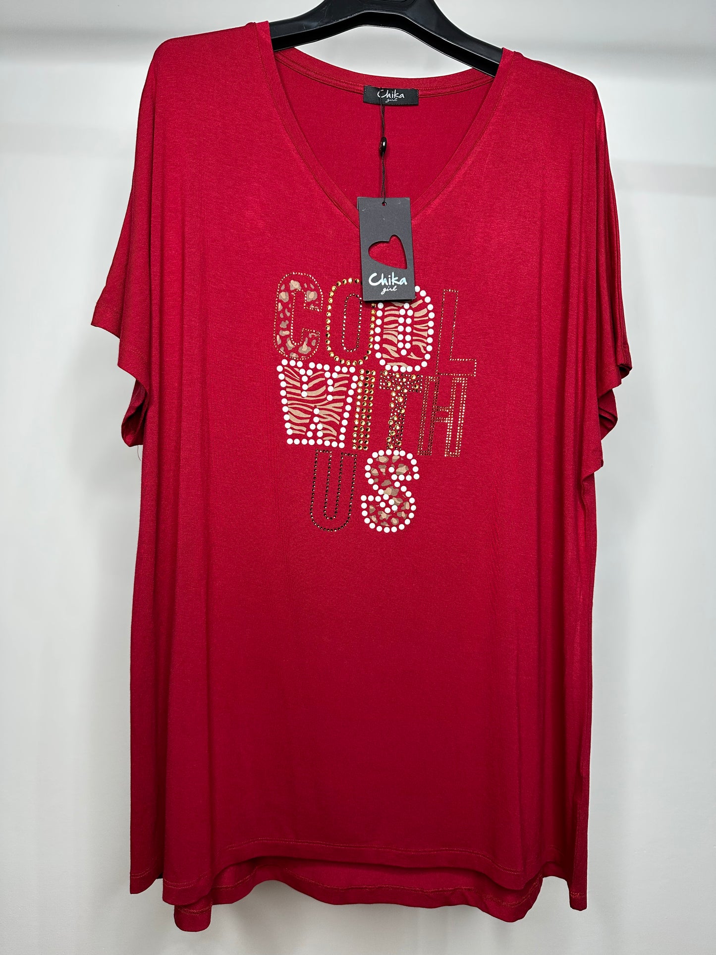 Maglia Over - Blu/Rosso/Blu Navy/Beige