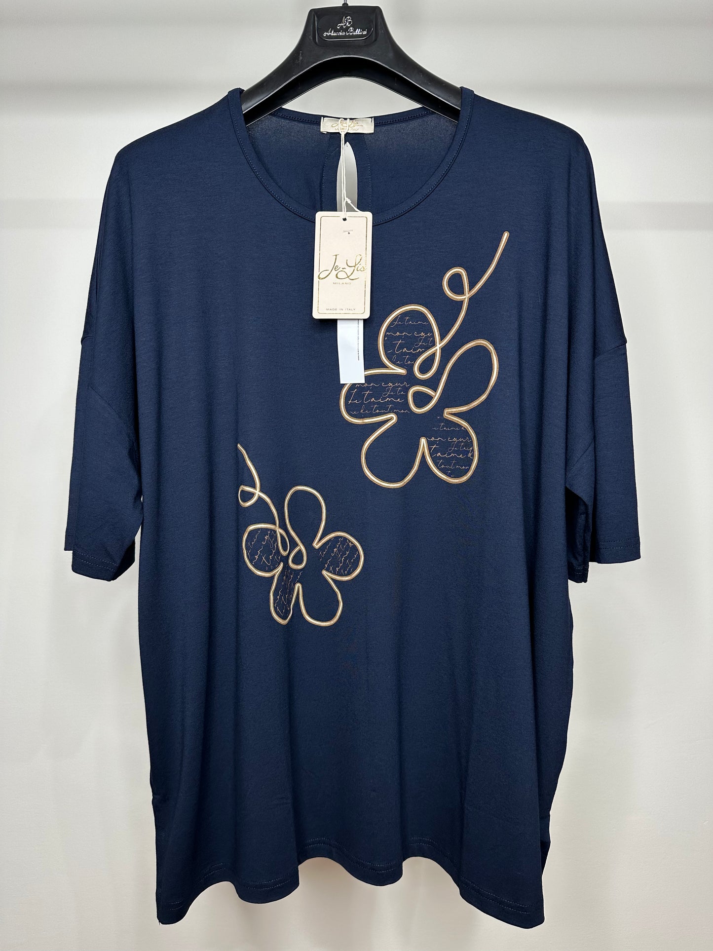 Maglia Over -Verde/Marrone/Blu