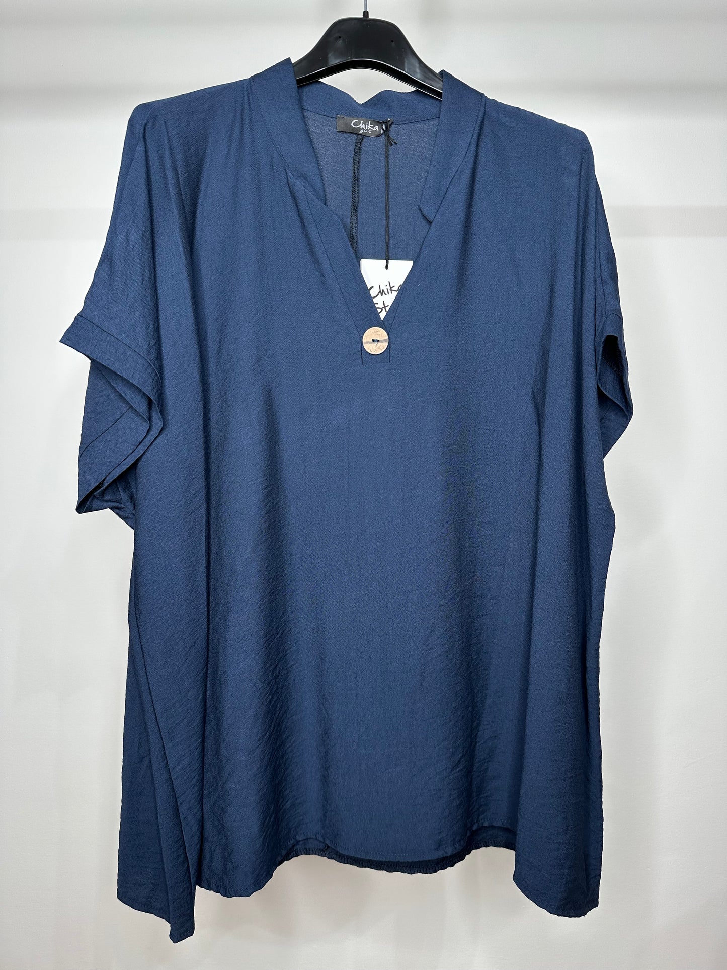 Casacca con Bottone - Marrone/Blu/Beige