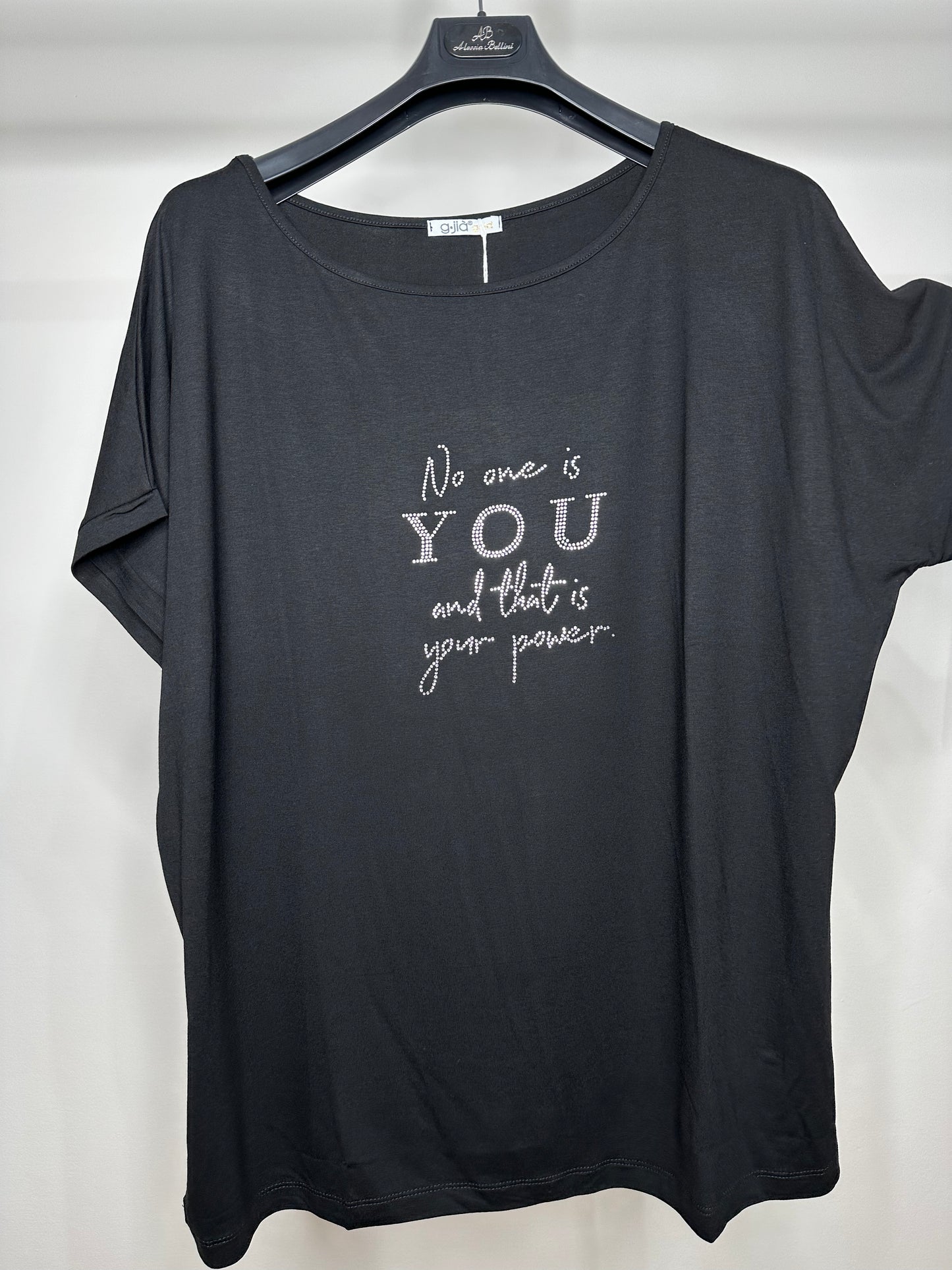 Maglia Over - Nero/Blu