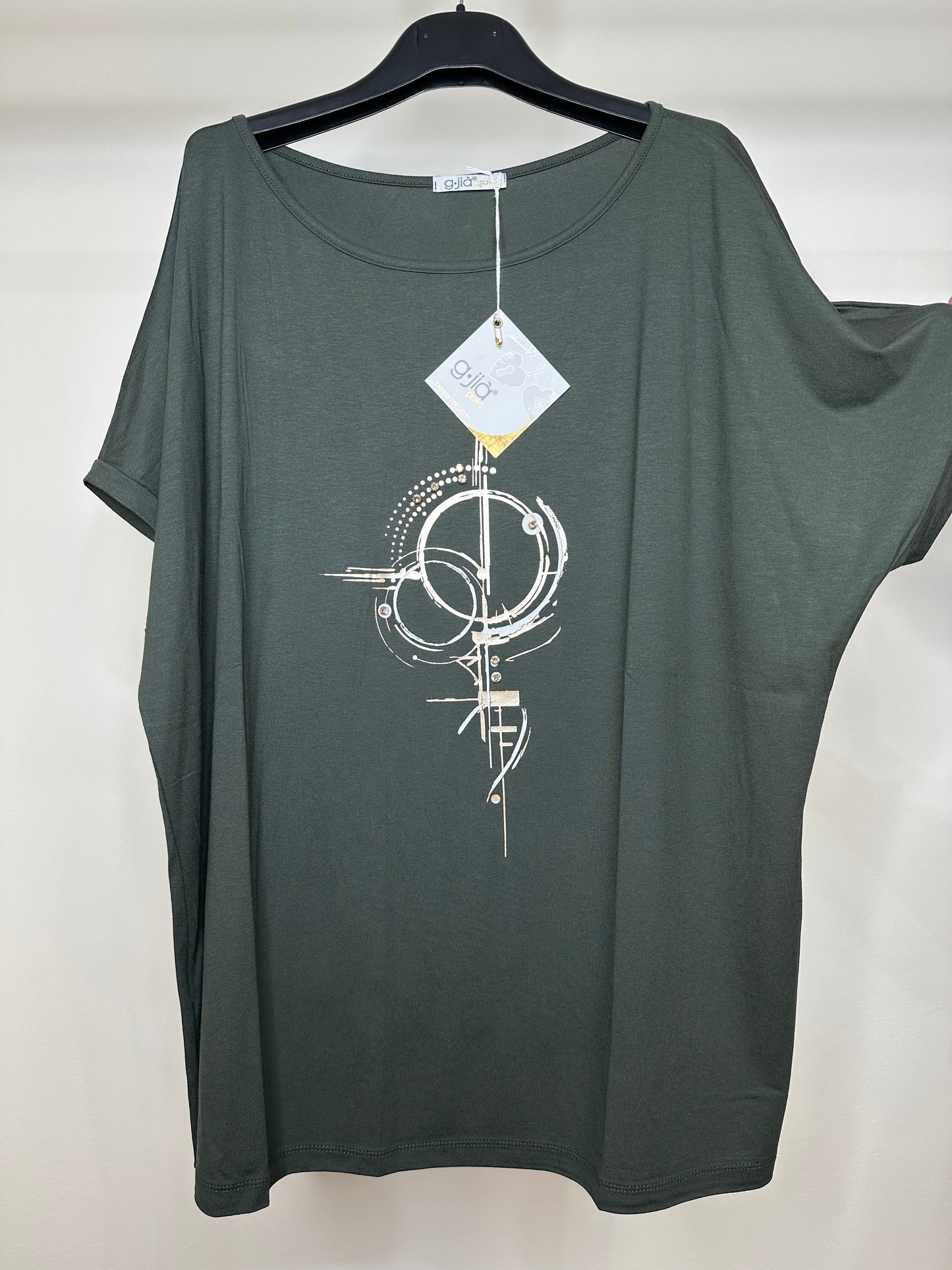 Maglia Over - Verde/Nero