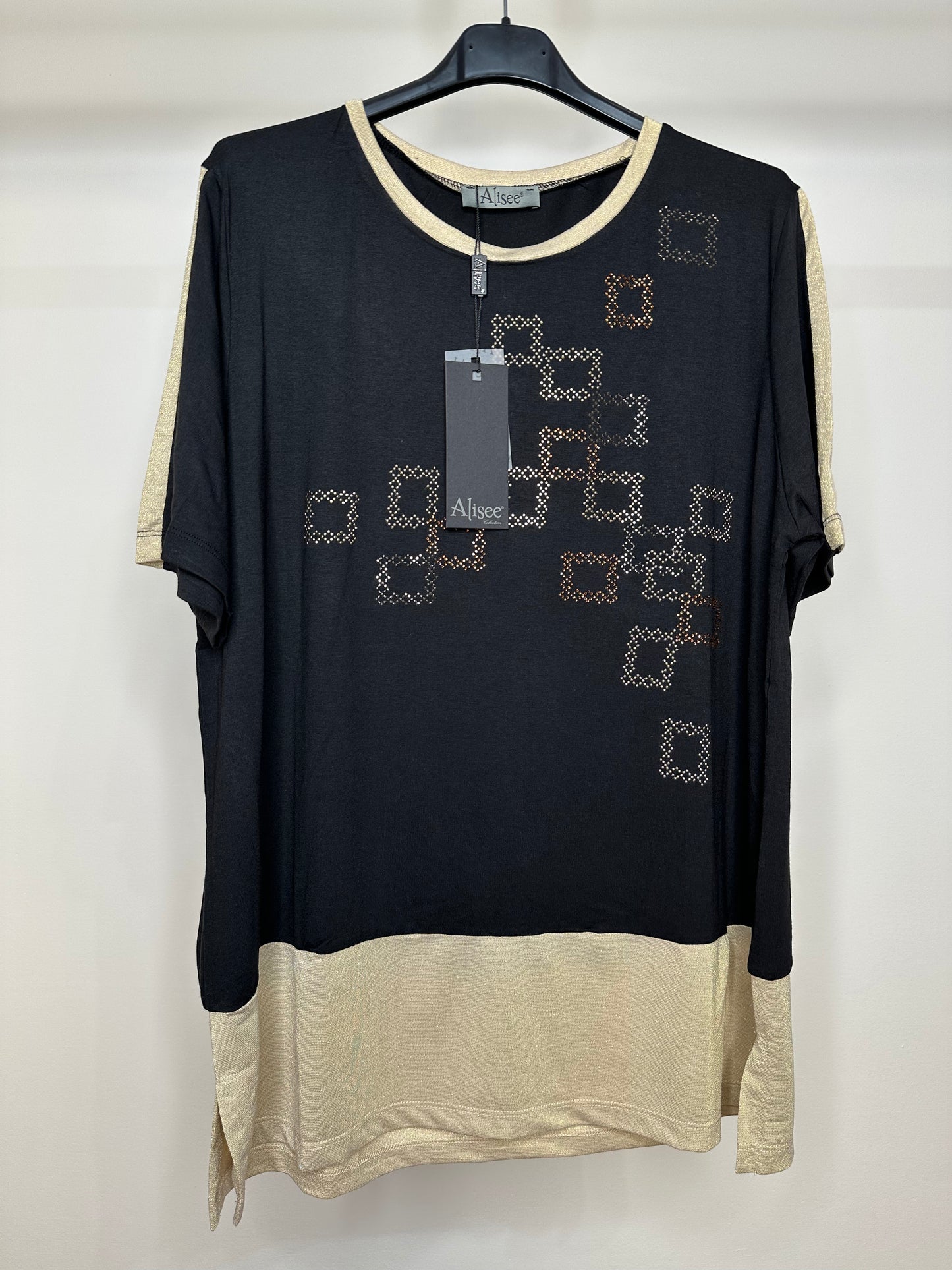 Maglia Brillantini - Blu/Nero