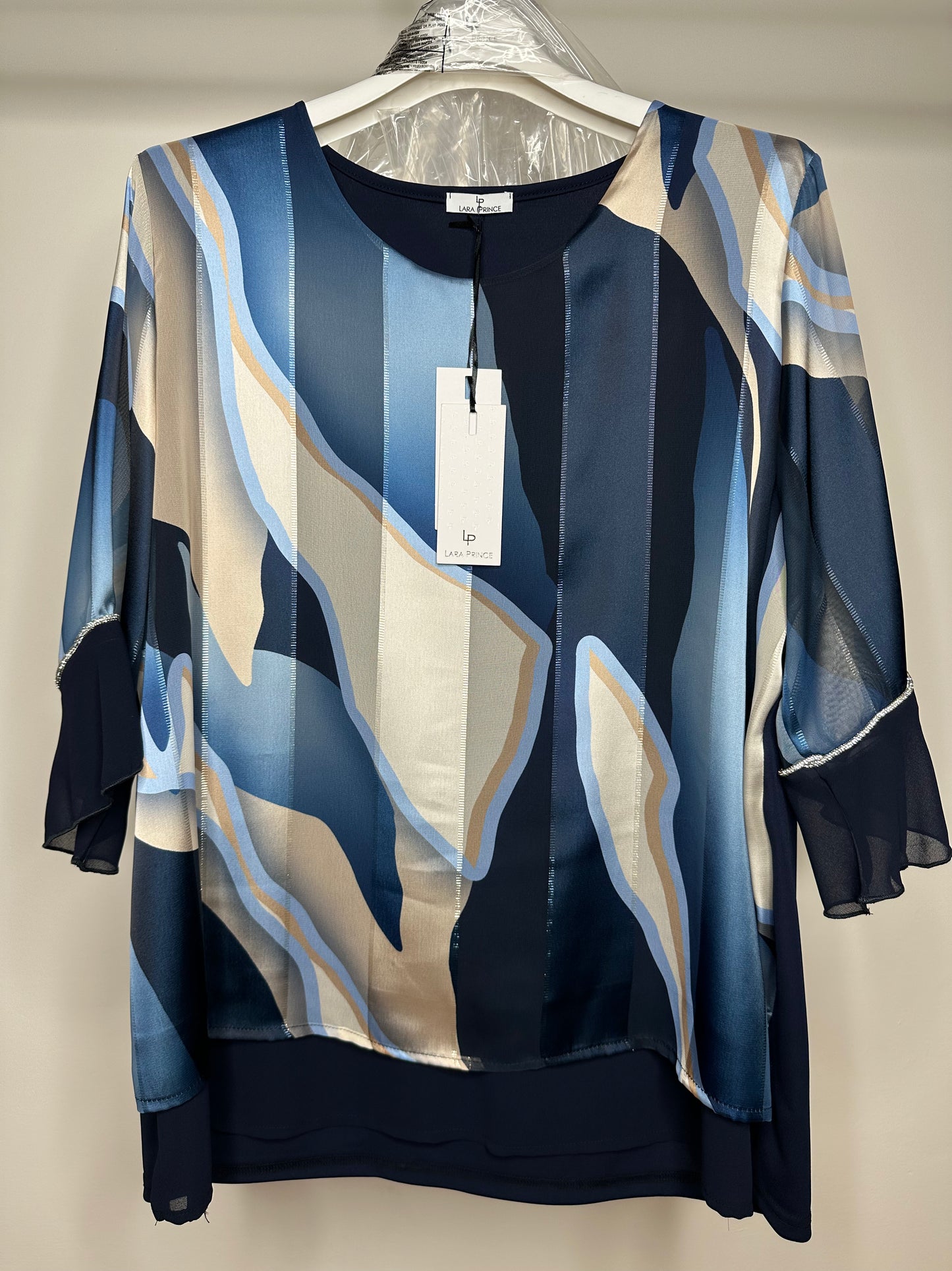 Casacca Calibrata Fantasia - Blu