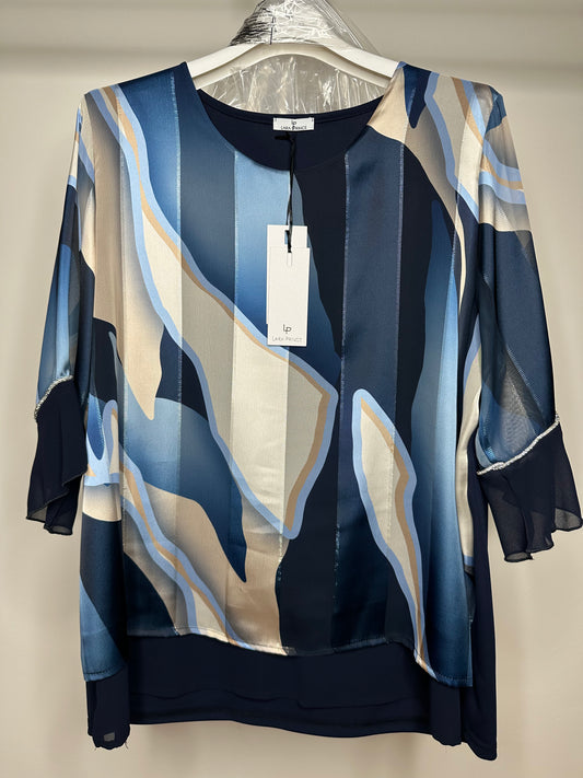 Casacca Calibrata Fantasia - Blu
