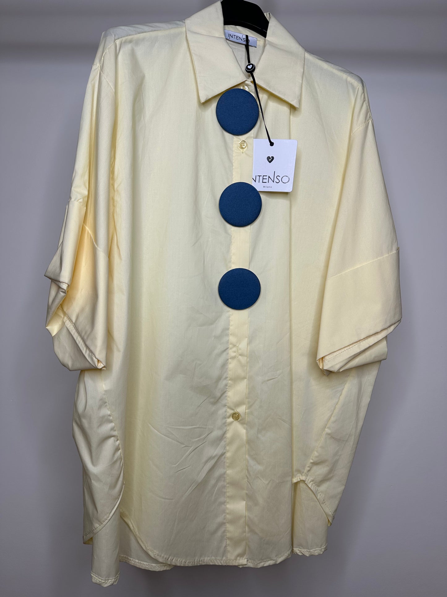 Camicia Over Tre Bottoni - 4 Colori