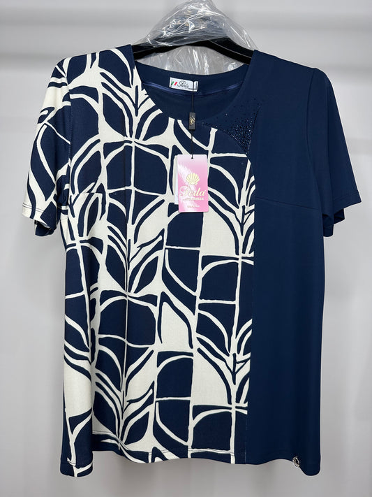 Maglia Fantasia - Blu