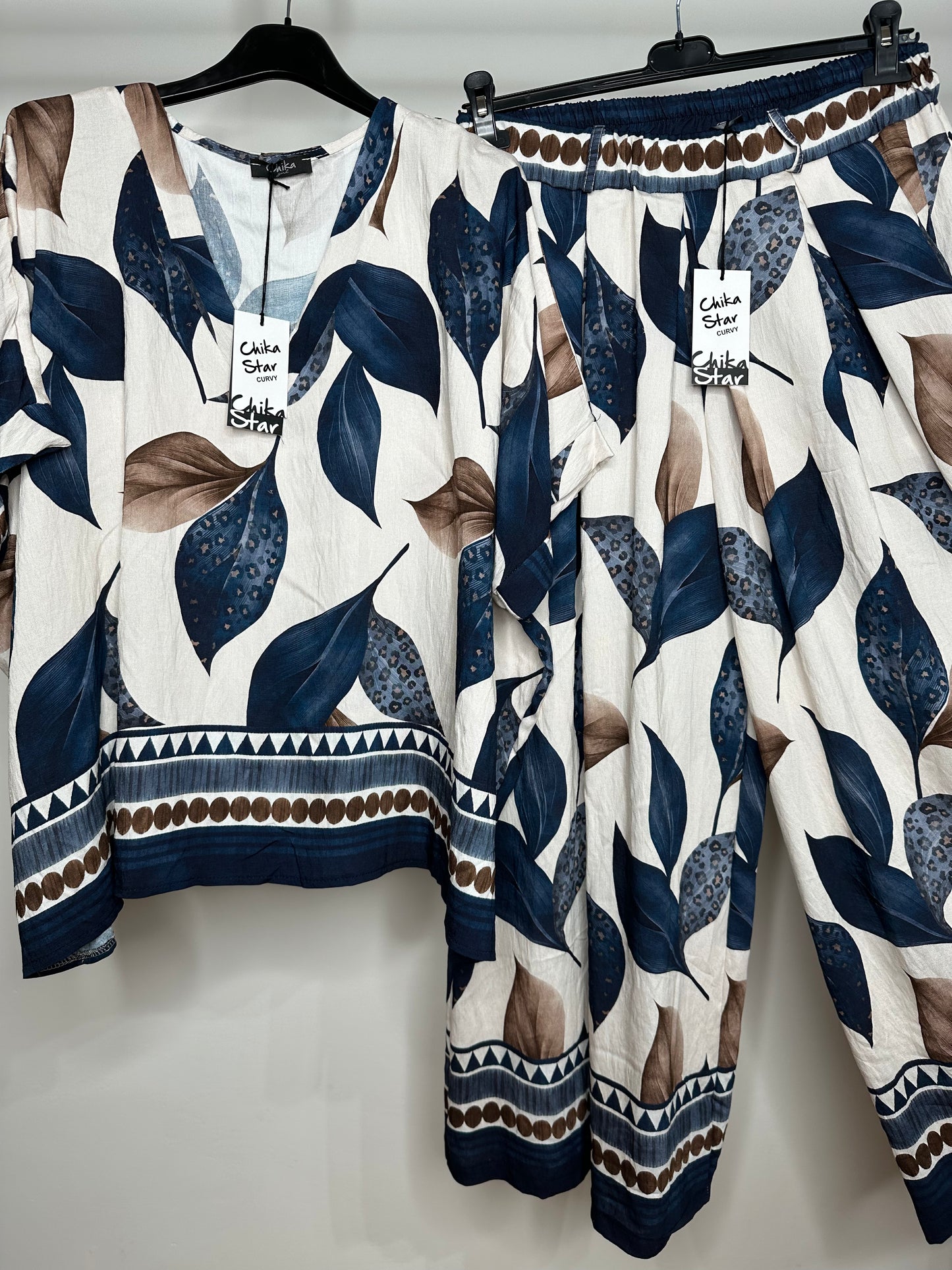Completo di Lino - Marrone/Blu/Verde/Nero