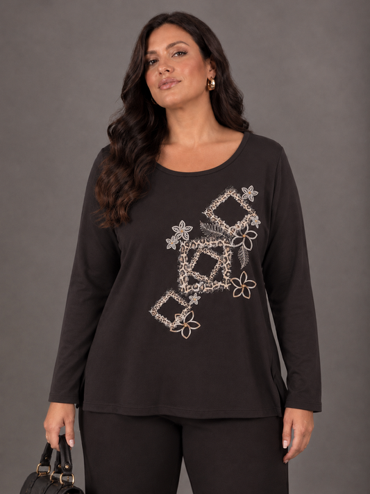 Maglia Over - Nero